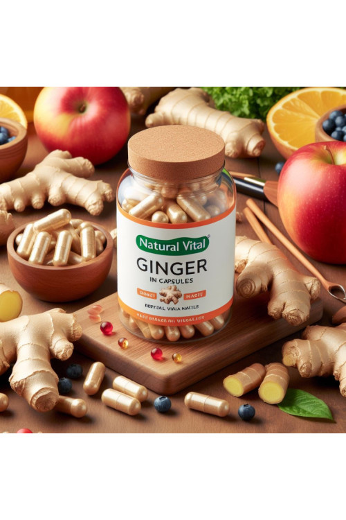 Natural Vital Ginger in Capsules